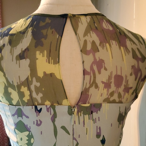 Vessel by Timo Multi-Color Silk Print Dress - Picture 5 of 8